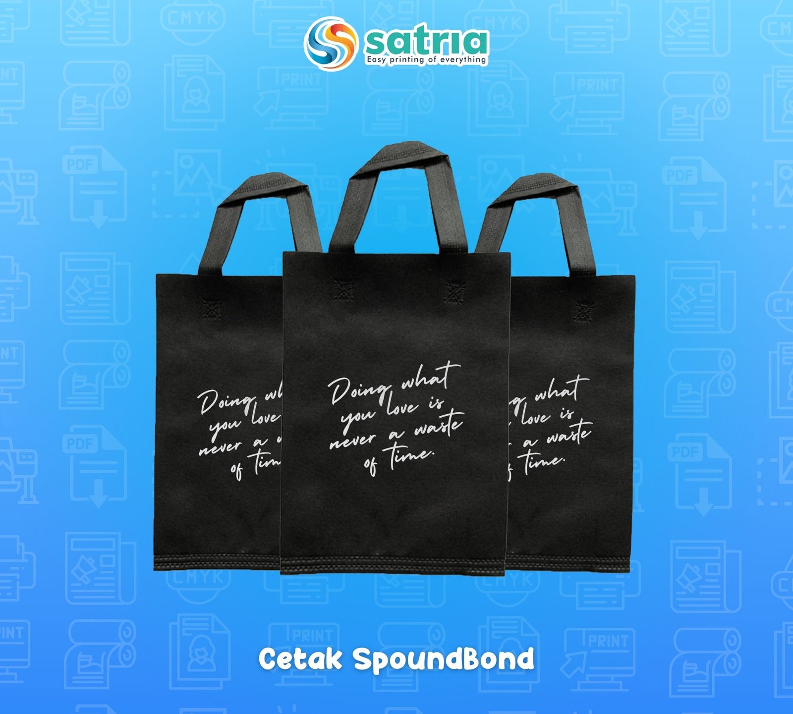 CETAK TAS SPUNBOND